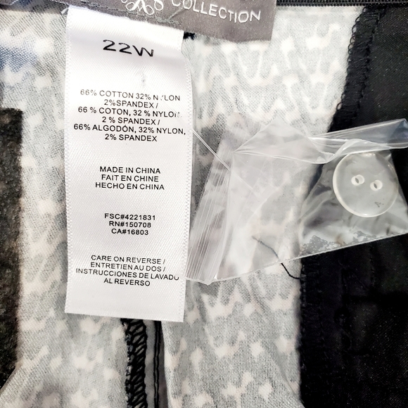 Signature Collection | Geo Print Pant | 22W - Picture 6 of 6